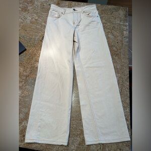 Wide leg jeans